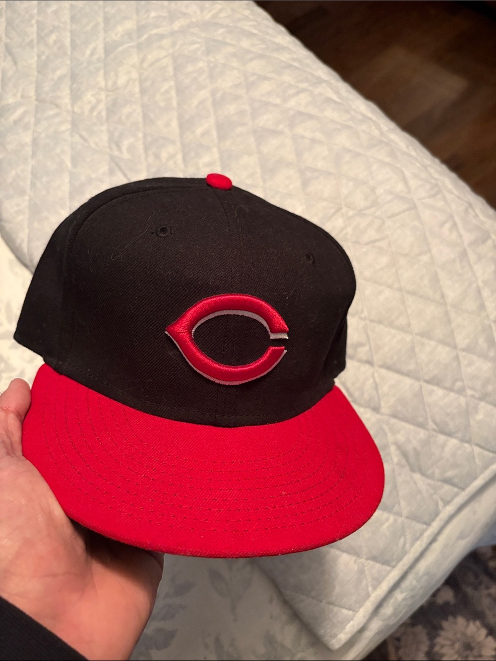 Cincinnati Reds new era fitted hat 7-3/8